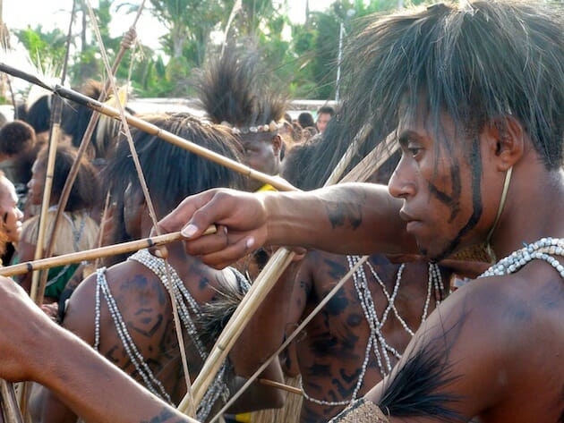 Le Festival Danau Sentani Papouasie