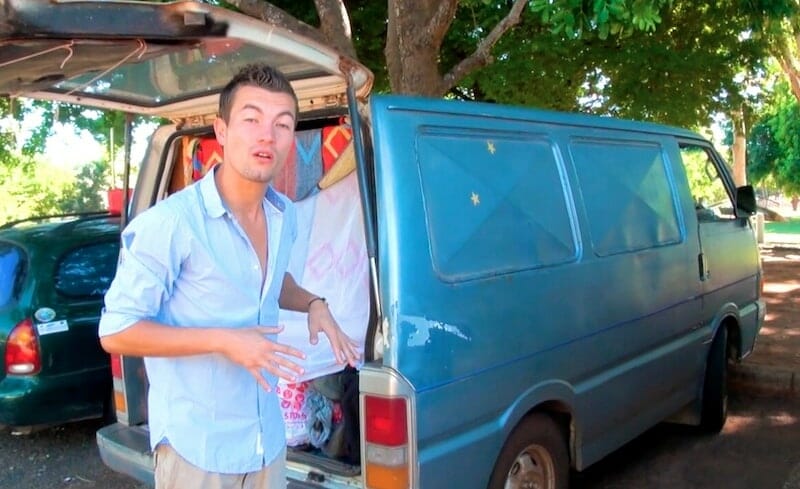 van ford aménagé road trip australie
