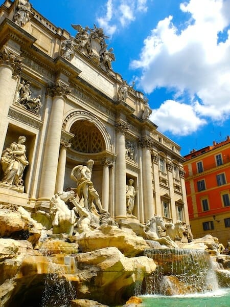 fontaine de trevi week end Rome