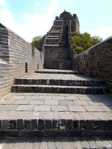 grande muraille de chine partie renovee