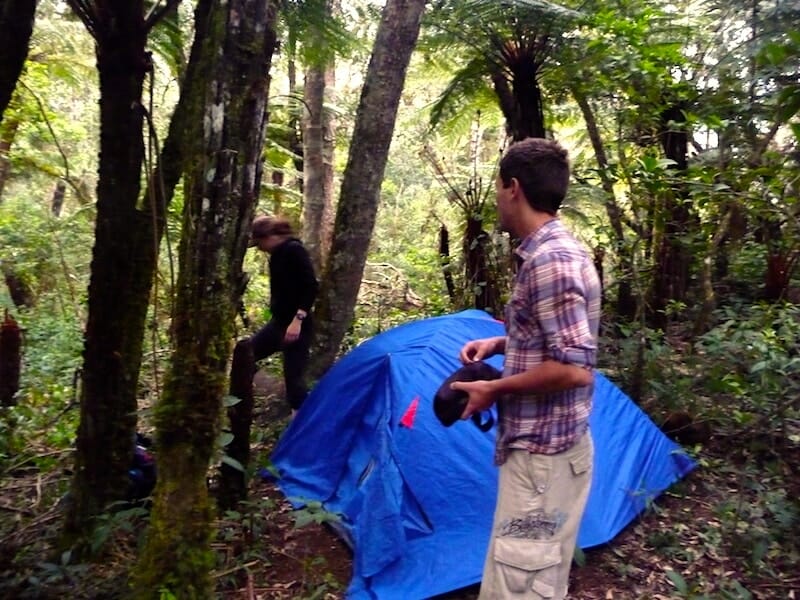 camper dans la jungle bolivie