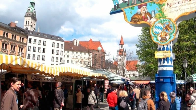 marché aux victuailles munich