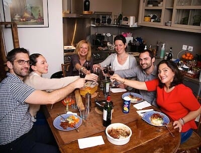 repas chez l'habitant