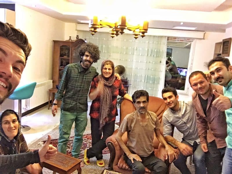 accueil famille iranienne