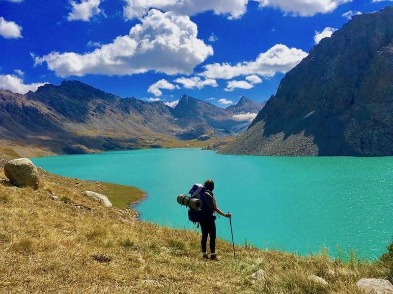trek a pied kirghizistan