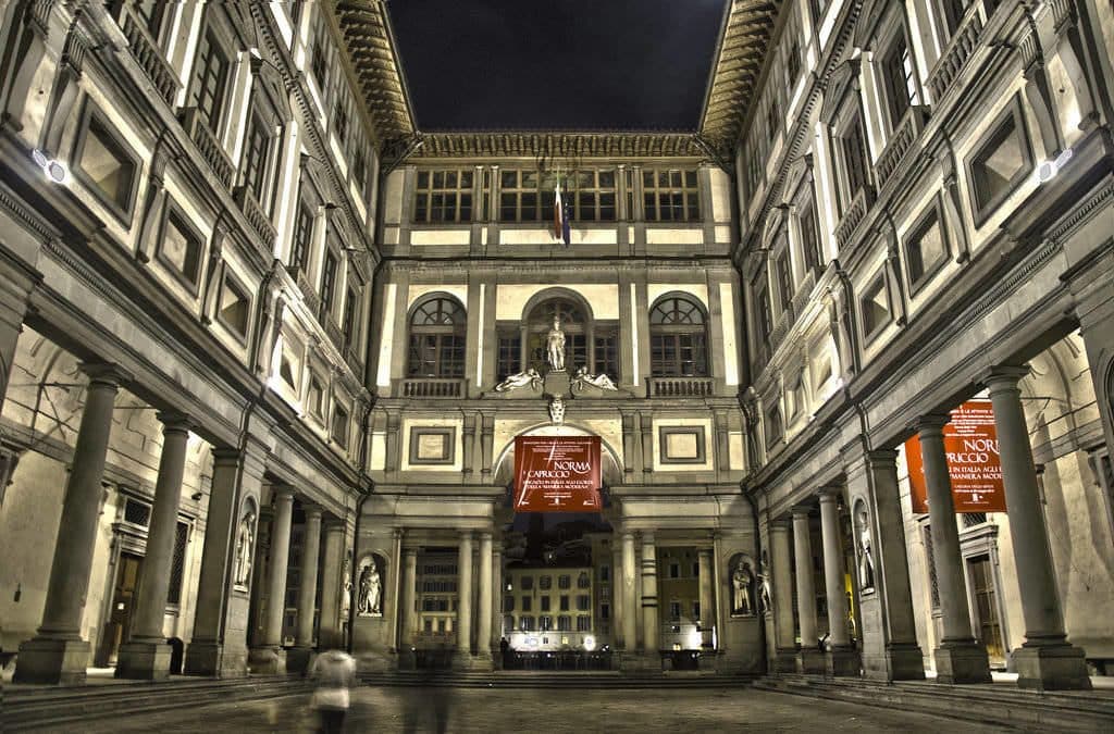 visiter florence galerie des offices