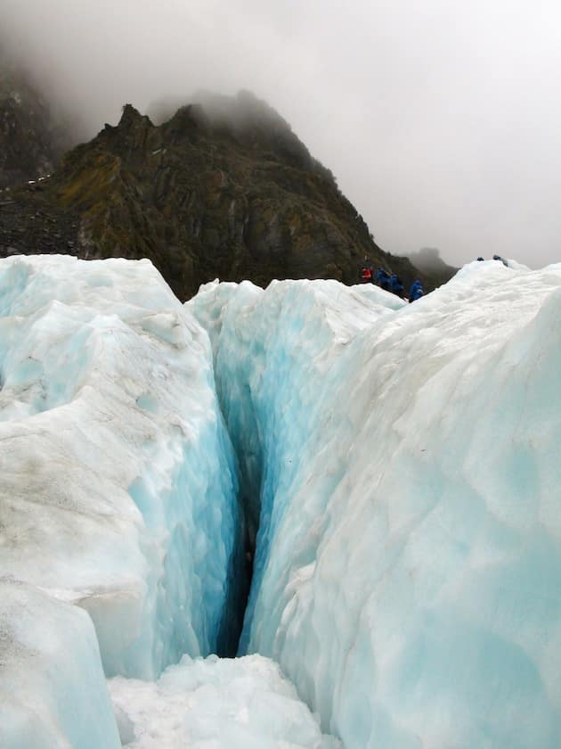 La Randonnée Sur Un Glacier, Nouvelle Zélande